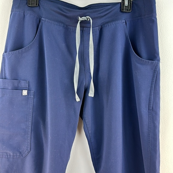 Figs Drawstring Straight Leg Scrub Pants - Picture 2 of 8